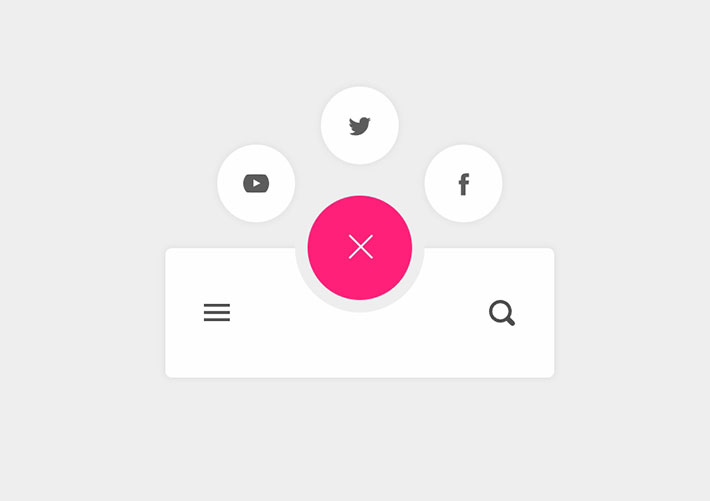 源代碼js+css3圓環圖標菜單展開收縮特效下載