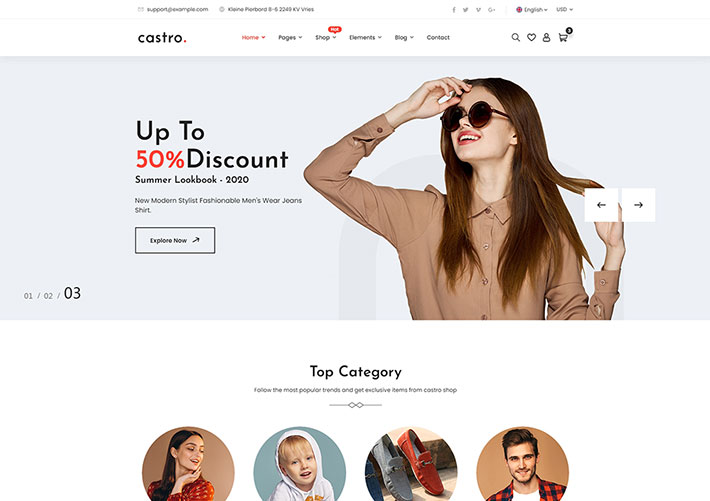 響應式HTML5服裝電商網(wǎng)頁設計模板源碼下載